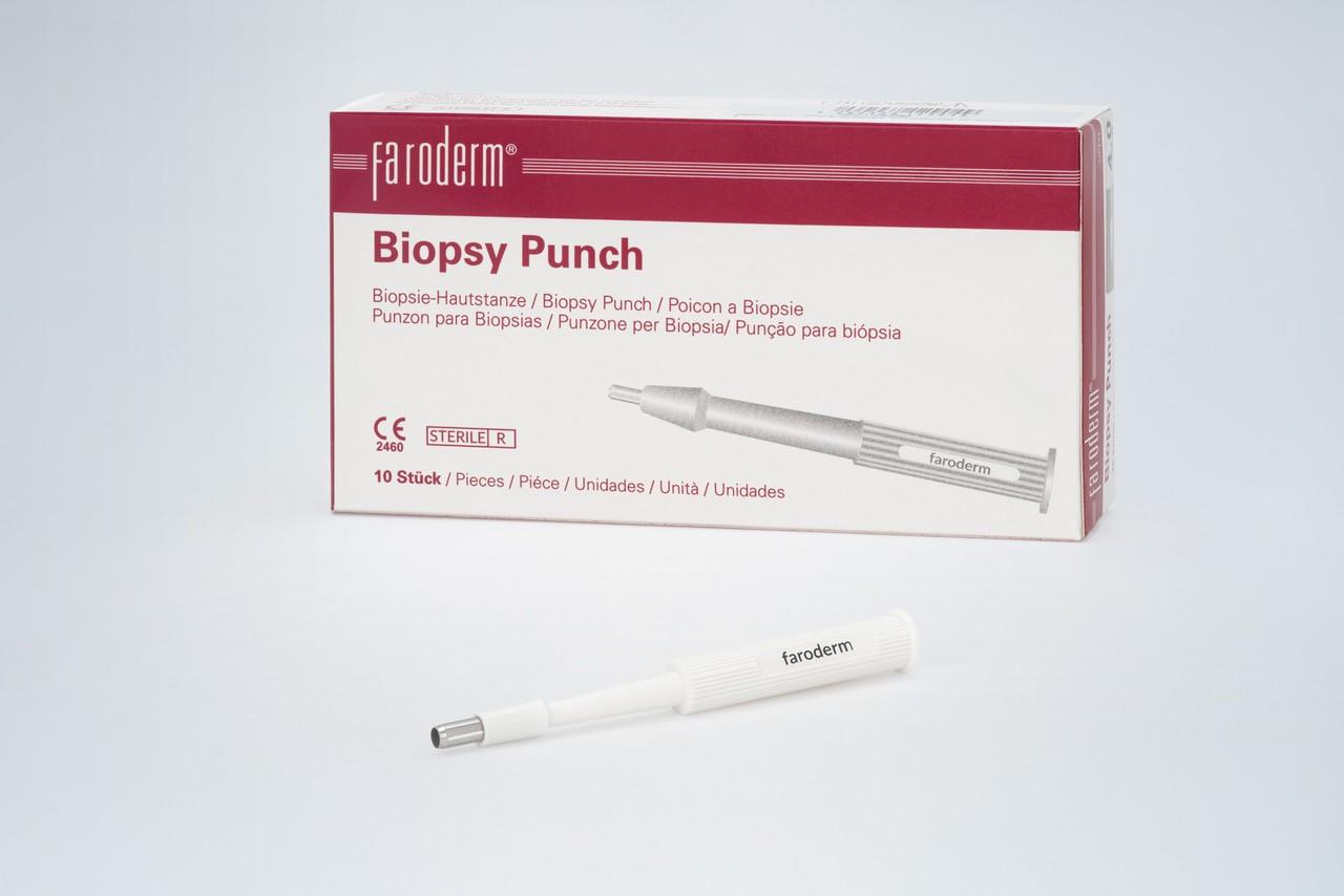 Faroderm Biopsy Punch 4mm AP 10 Hautstanzen, steril