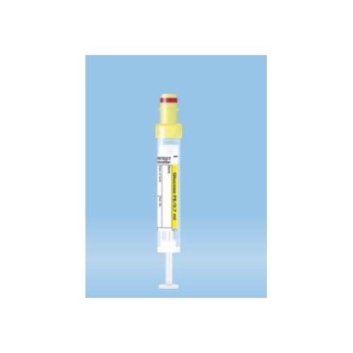 S-Monovette Fluorid/EDTA 2,7ml PK 50 66x11mm mit Papieretikett