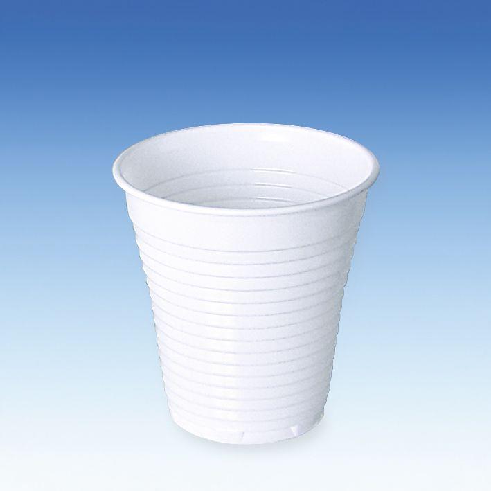 Ampri Ausschankbecher weiß AP 100, 0,15l aus Polypropylen