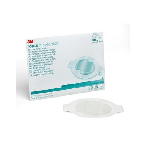 Tegaderm Absorbent oval 7,6x9,5cm AP 10 Hydroaktivverband