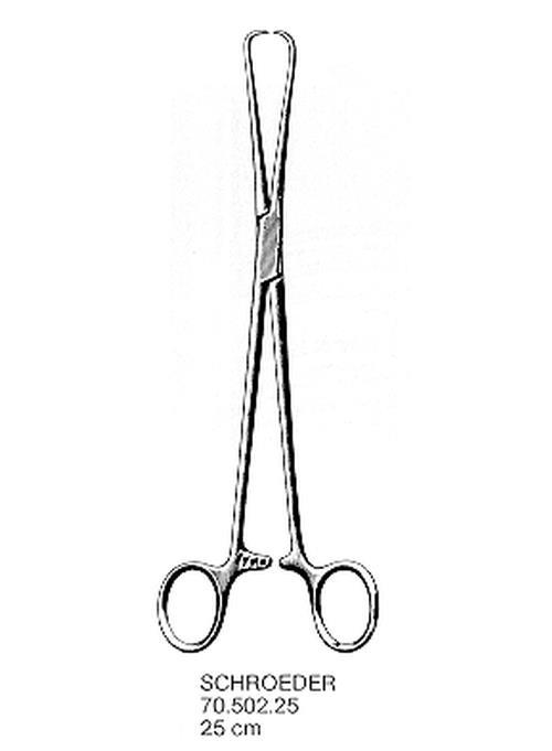 Hakenzange Schroeder 25,0 cm gerade