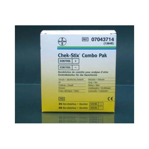 Check-Stix Combo Teststreifen AP 2x25 Positiv/Negativ Kontrollharn