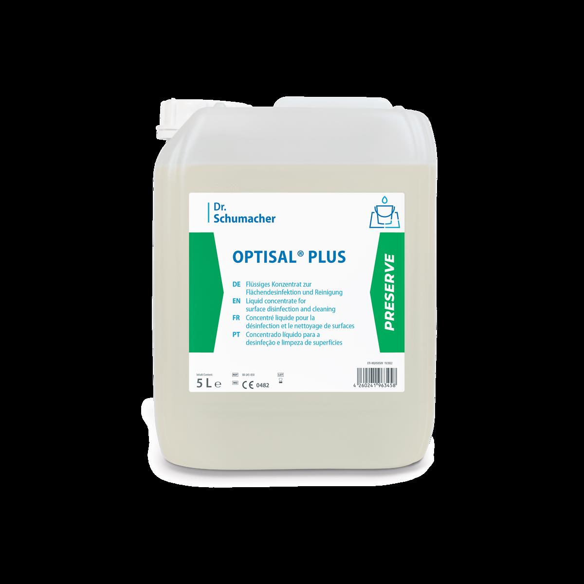 DR.SCHUMACHER GMBH 34201 MELSU Optisal plus 5L Flächendesinfektion
