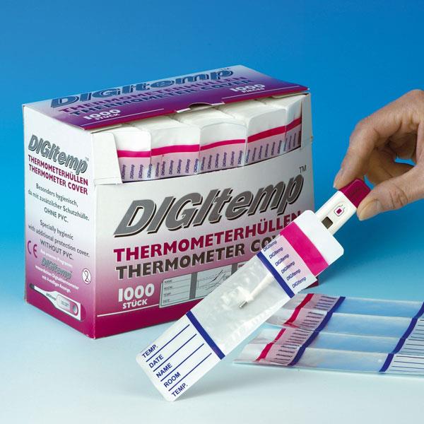 DIGItemp Sicherheitsthermometerhüllen AP 1000 ohne Gleitmittel