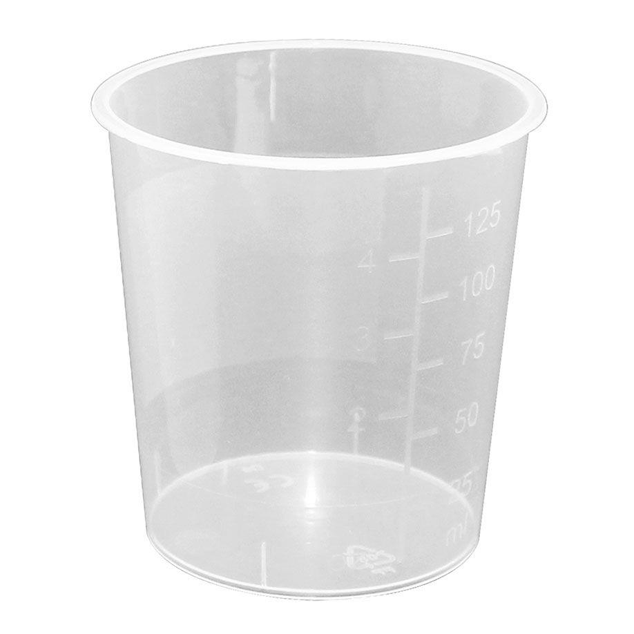 MEGRO Ratiomed Urinbecher ohne Deckel PK 100, 125ml, PP - Bild 2