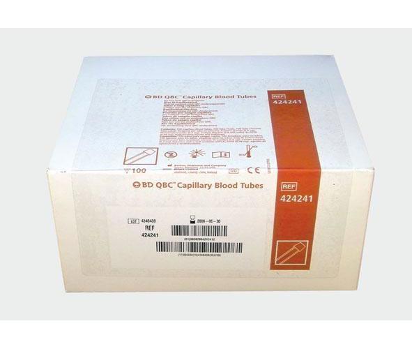 QBC II Glaskapillare AP 100 vorsortiert