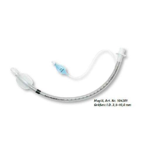 Rüsch-Flex Spiral-Trachealtubus Gr.7,0 AP 5 m. Niederdruck-cuff,gebog.,PVC