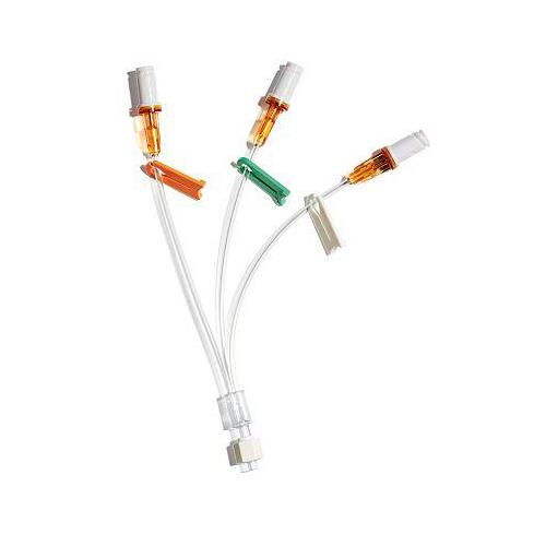 Octopus TIVA 3-lumige totraumminimierte AP 10 Zuleitung, nadelfreie Konnektion