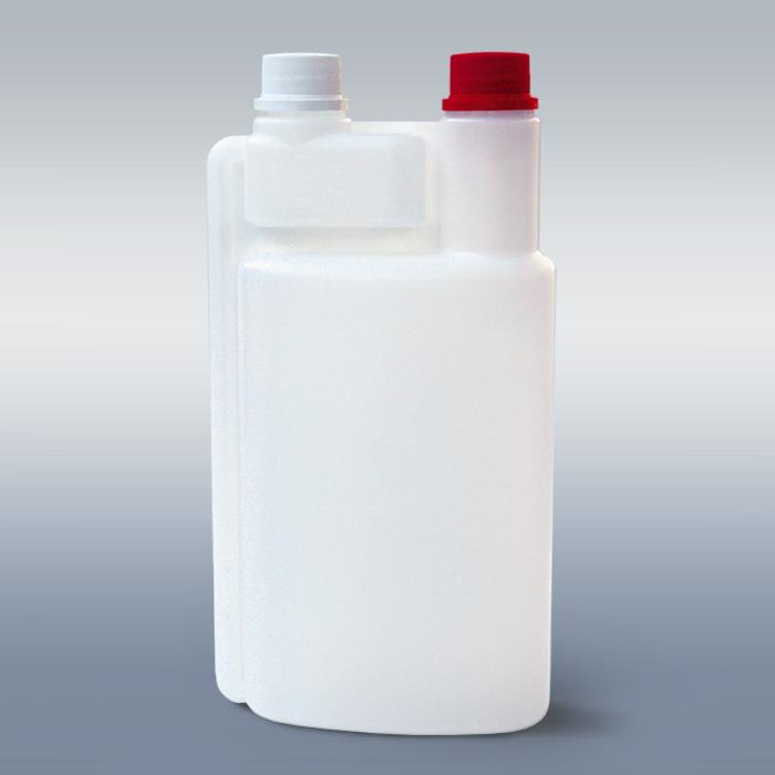 Dosierflasche leer 1L mit 60 ml Kammer, exaktes dosieren