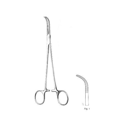 VEHU-MEDICAL Overholdklemme Figur 1 AP 5 23cm zum Einmalgebrauch