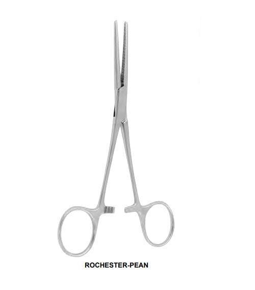VEHU-MEDICAL Arterienklemme Rochester-Pean 13,0cm gebogen - Bild 2