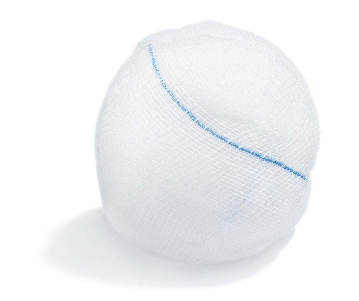 Telasling No.2 Schlinggazetupfer mit RK AP 30 x 10 steril, walnussgroß