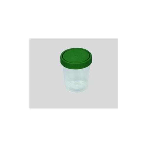 HECHT Assistent-Einmal-Urinprobenbecher AP 400 125ml, m.grün.Schraubdeckel