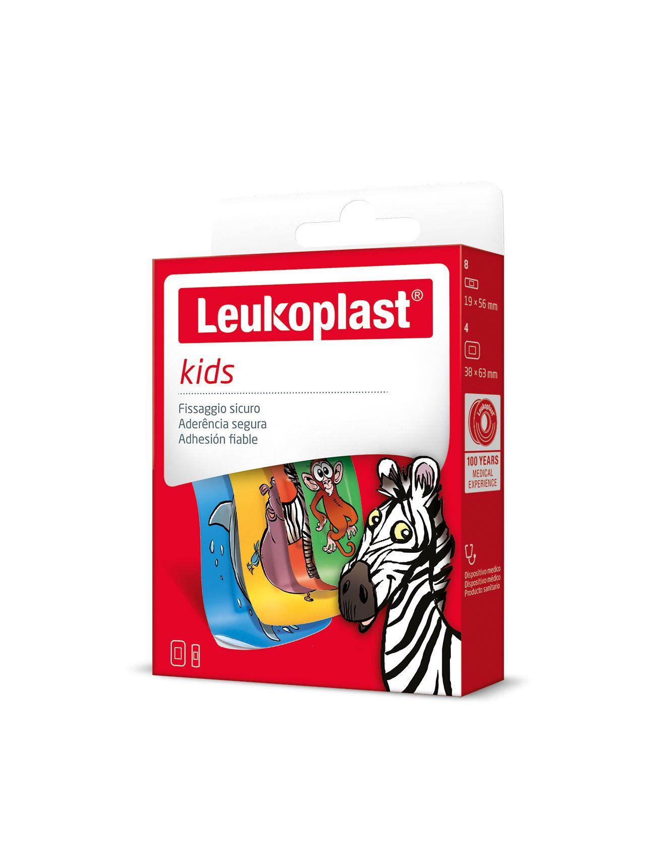Leukoplast Kids Wundstrips Kindermotive AP 10 x 12 Strips mit 2 Größen