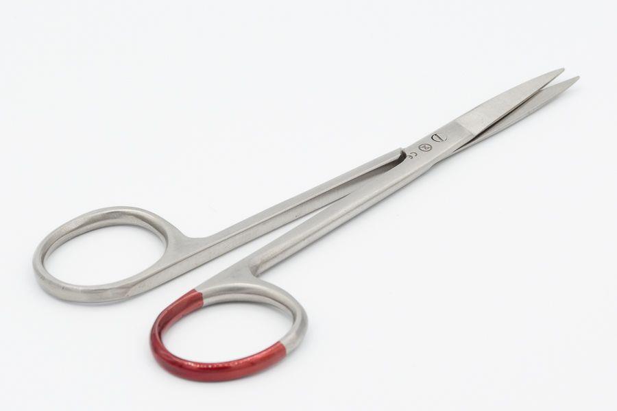 AMEPRO GMBH Iris-und Ligaturschere sp/sp gerade PK 25 11,5cm zum Einmalgebrauch