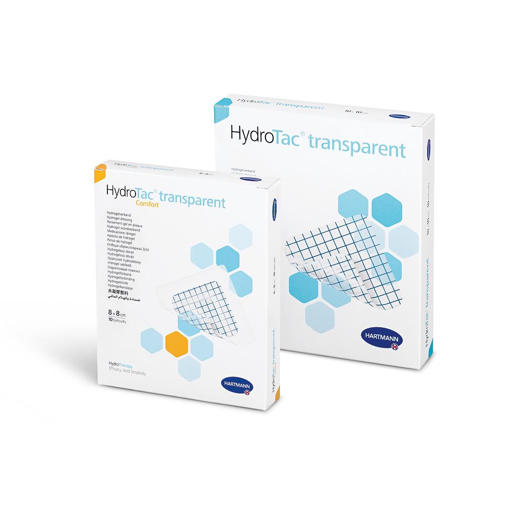 Paul Hartmann AG Hydrotac transparent 10 x 10 cm PK 10 Hydrogel-Verband