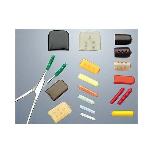 Medi-V-Guards gelb, rund, Ø 4,0mmx25mm AP 100 belüft. Instrumentenschutzkappen