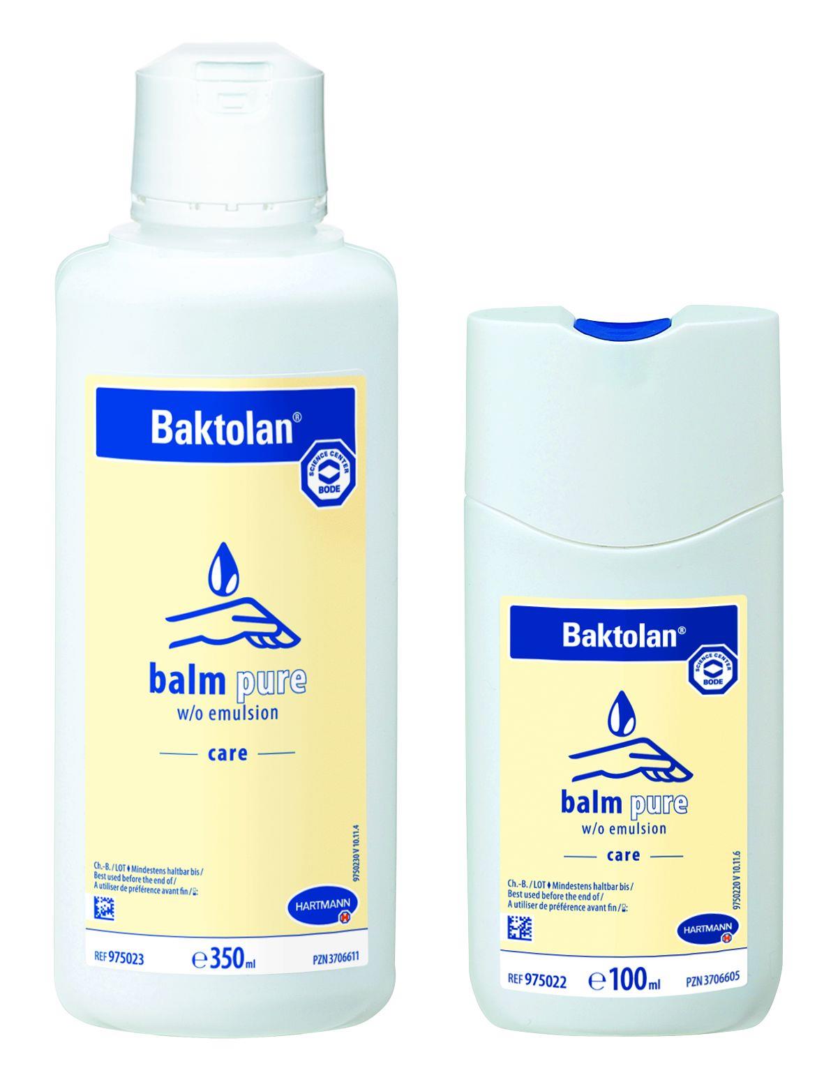 Baktolan balm pure 350ml W/O Emulsion z. Intensivpflege von trock./empf. Haut