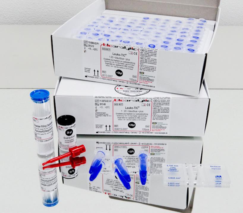 BIORAPID Leuko-Tic blau AP 100 z. Leukozytenzählung