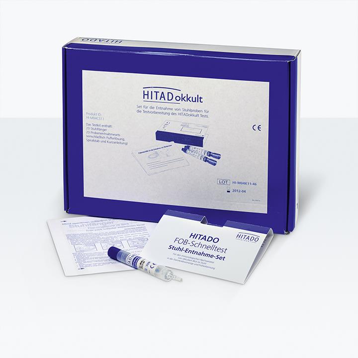WERNER HITADokkult II immunologischer Stuhltest AP 25 IFOB