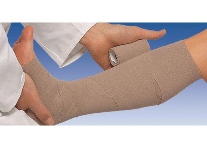 Pütter-haft latexfrei 10cm x 5m kohäsive textilelast. Kurzzugbinde