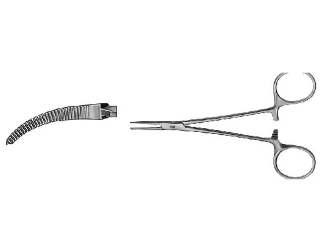 Arterienklemme Halsted-Mosquito 12,5cm gebogen 1X2Z.