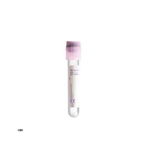 BECTON DICKINSON AND COMPANY BD Vacutainer EDTA Plus Röhrchen 3,0ml AP100 PET-Kunstst,durchsicht-lila,75x13