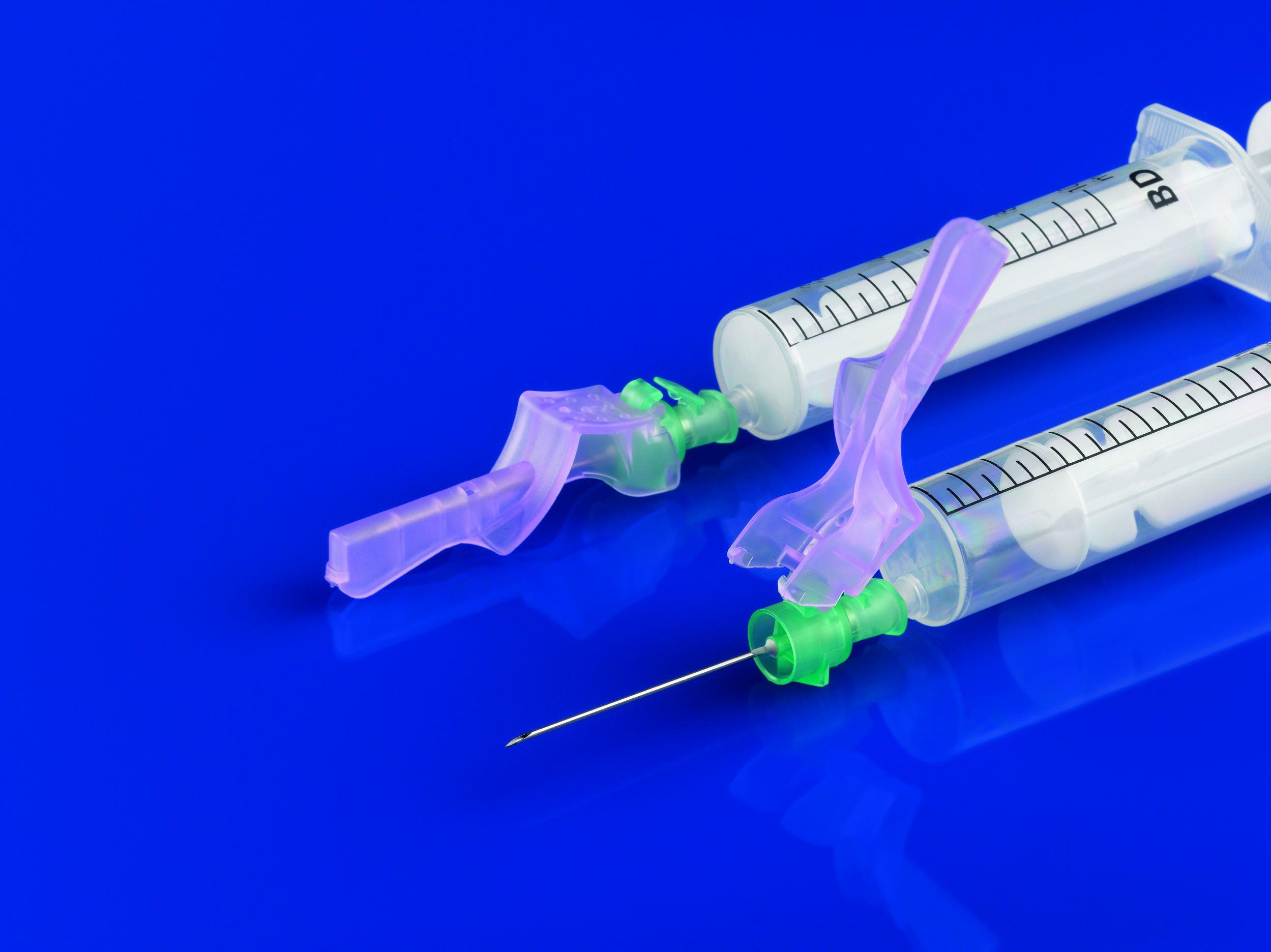 BD Eclipse Sicherheitsinjektionskan.21G AP 100 0,80x25mm grün