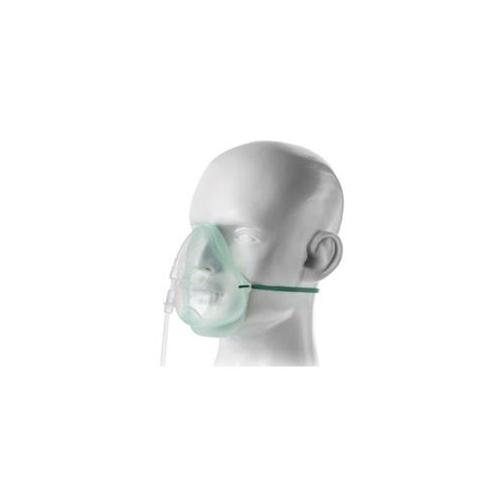 EcoLite Sauerstoffmaske Erwachsene PK 40 mit Schlauch 2,1m
