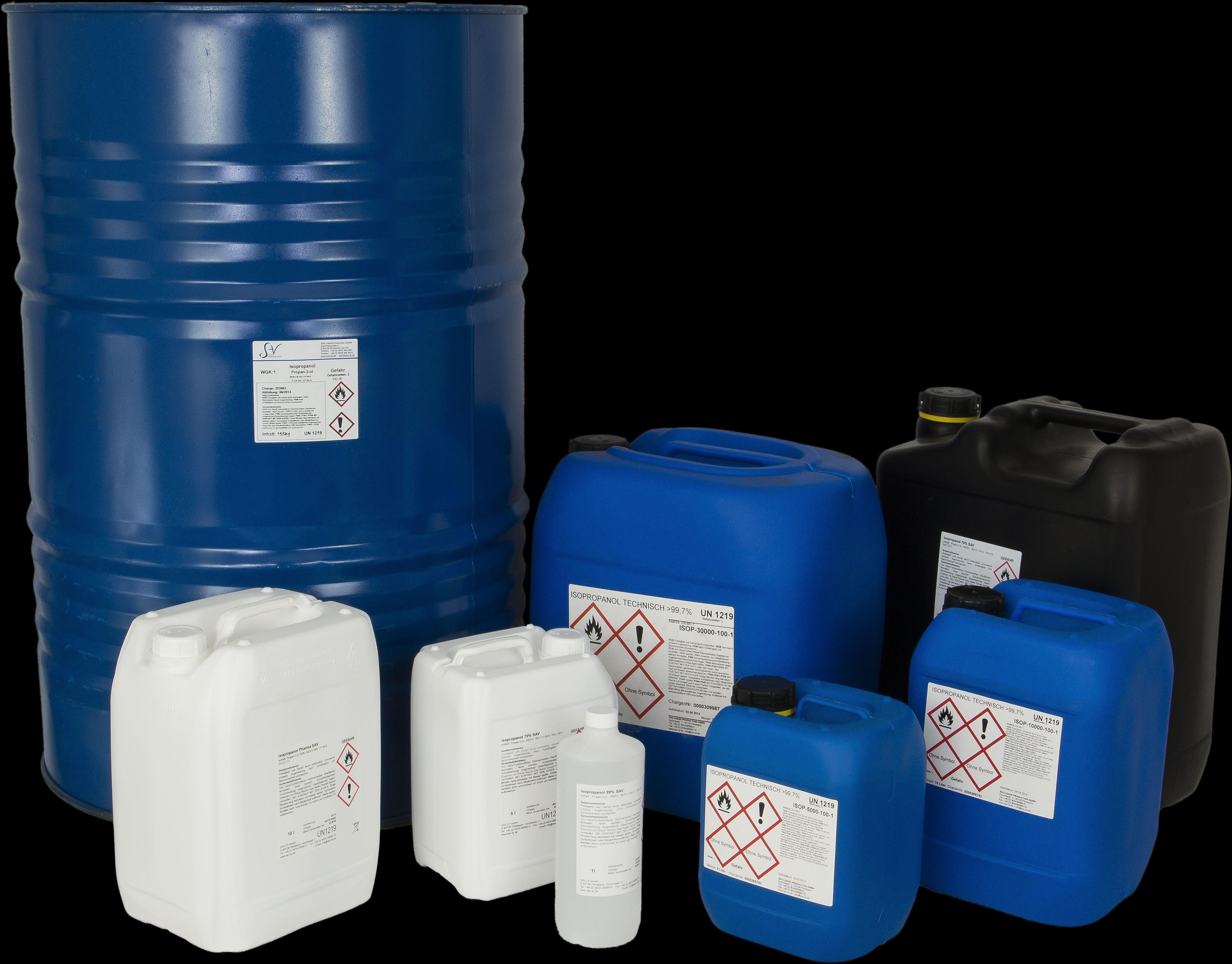 Isopropyl Alkohol 70% 1L kosmetisch Kunststoff-Flasche