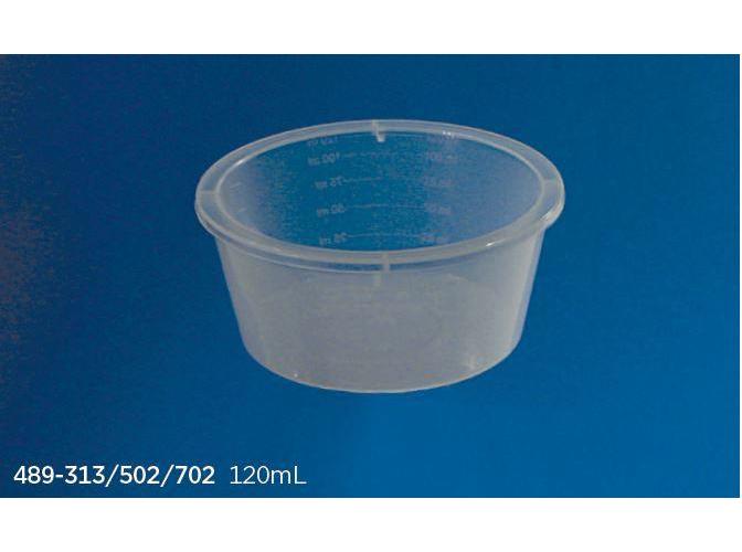 Surgical bowl translucent PP 120 ml PK 240 steril einzeln verpackt