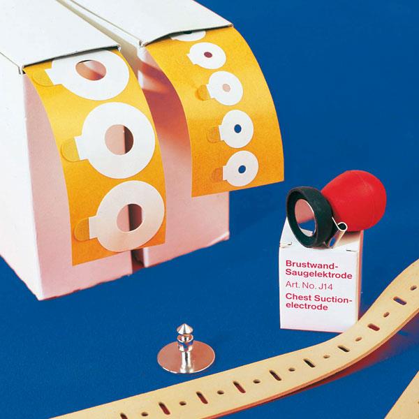 Ekg-Kleberinge 30X15,5 mm Hellige AP 500 fuer Erwachsene