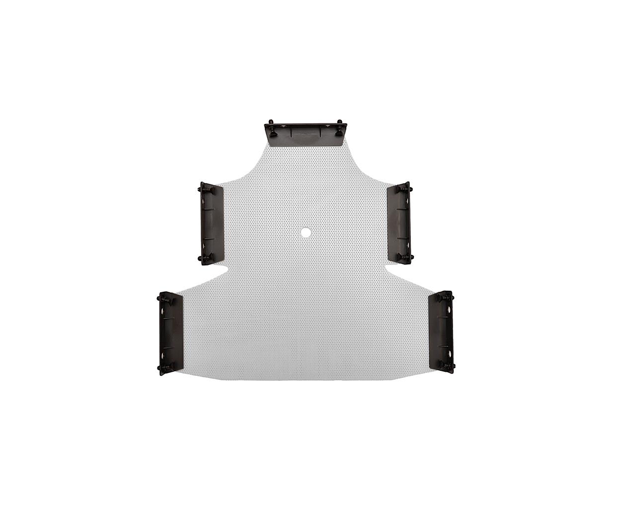 Maskenzuschnitt MR-09 Softfix weiß, unbeschichtet