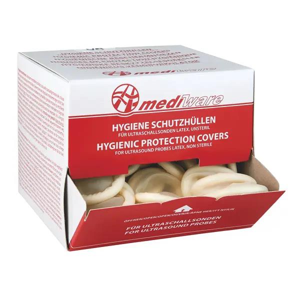 Mediware Ultraschall-Schutzhüllen PK 144 32mmØ x 190mm Latex, leicht gep.