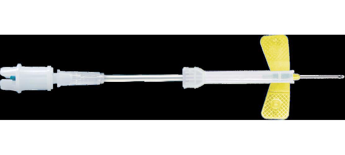 Sarstedt AG & Co. KG Safety-Multifly-Kanülen Nr.1 gelb 20G AP 120 0,9x19mm, mit kurzem Schlauch