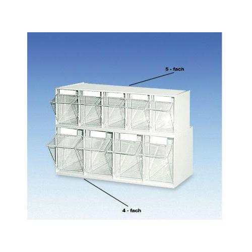 Ratiomed Spritzen/Kanülenspender Gehäuse mit 5 Behältern weiß