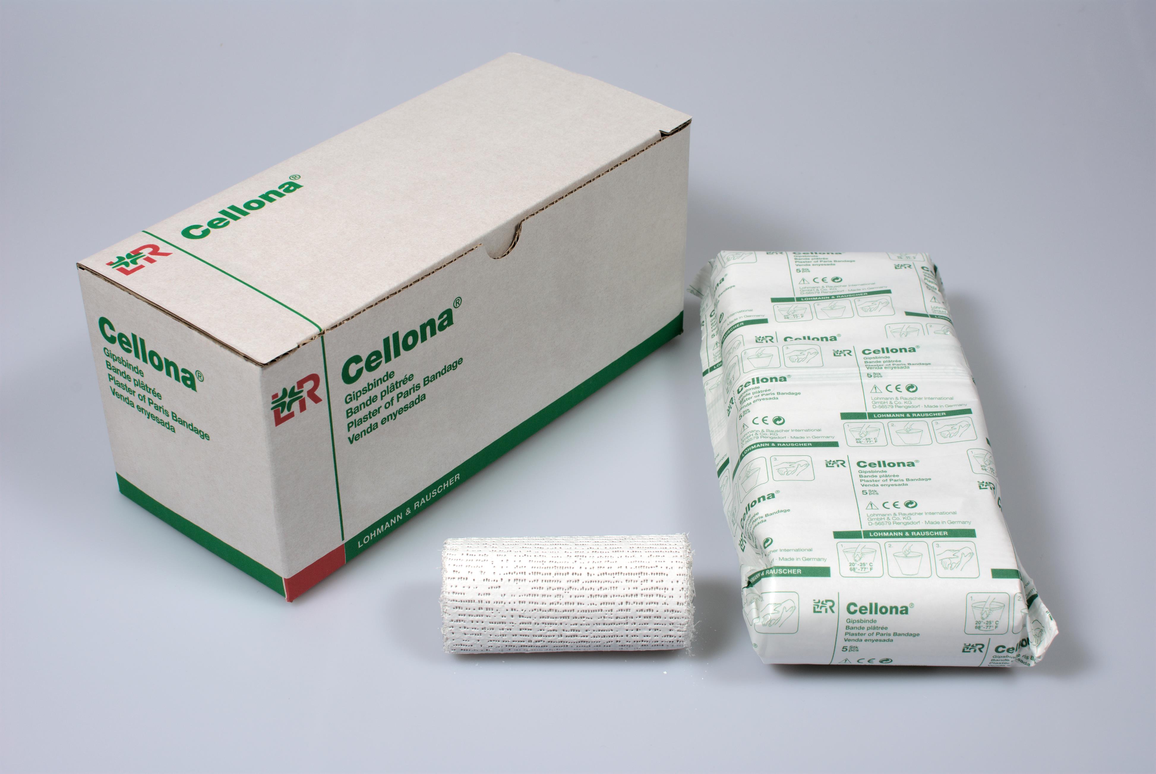 Cellona Gipsbinde 8cmx4m, 2x5 Stk.