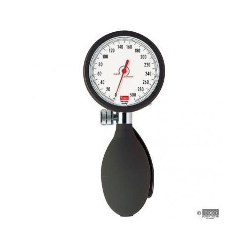 BOSCH&SOHN Boso Clinicus I m.Klettmanschette schwarz,60mm,Aneroid-Blutdruckmessgerät