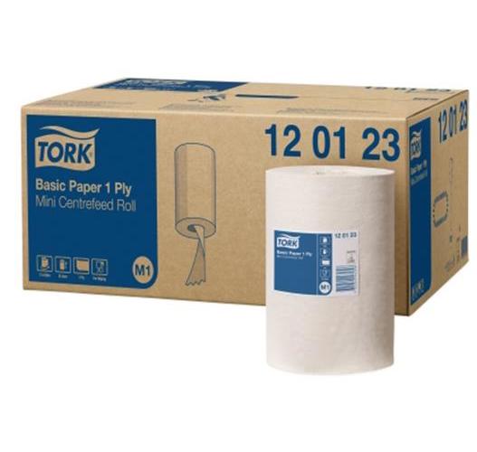 SCA HYGIENE PRODUCTS GMBH Tork Wiper 310 Universal-Wischtuch MA 11,120m 1-lg.Unperforiert, weiß