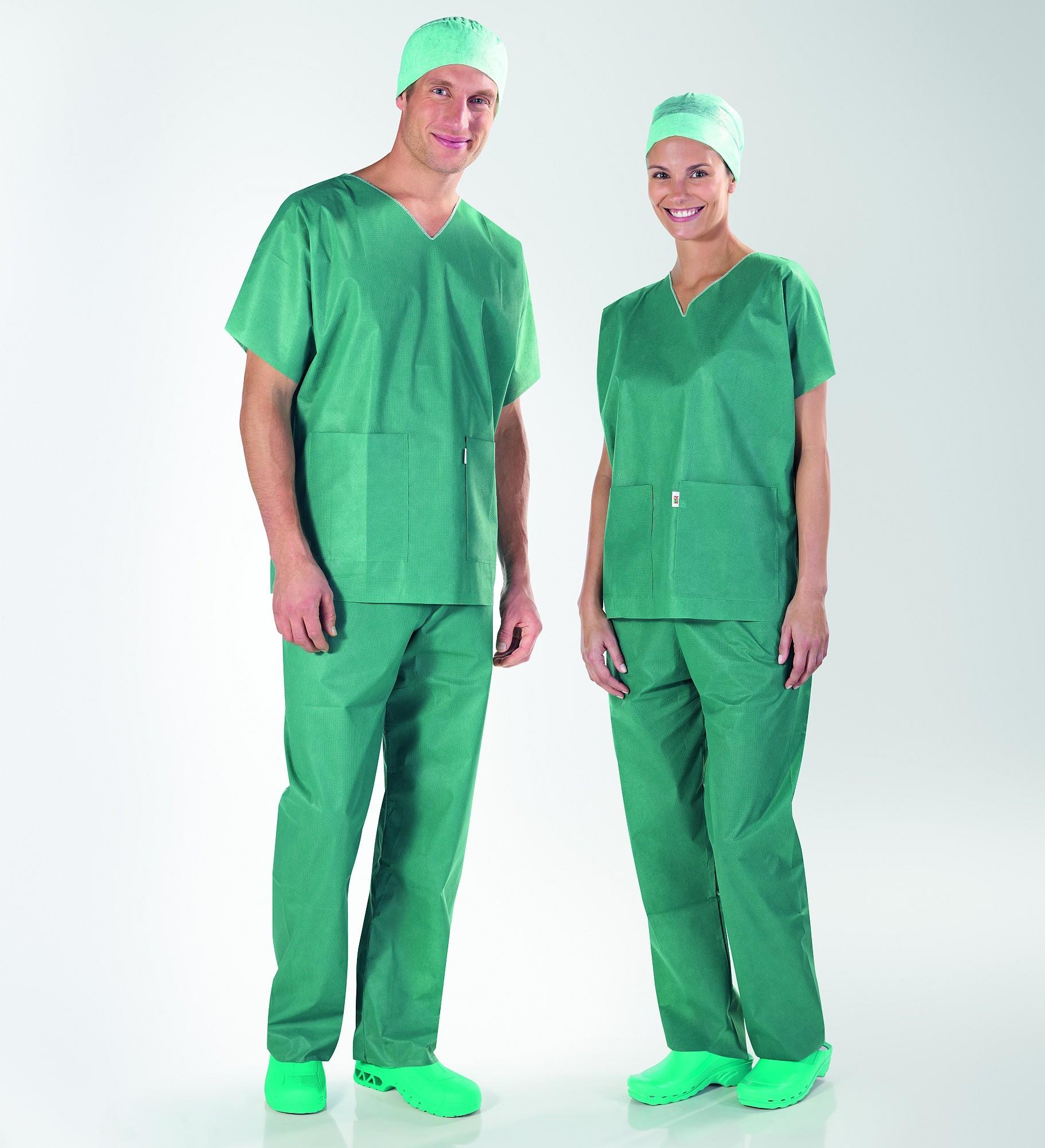 Sentinex Soft Bereichskleidung Hose Größe S, grün, 45 Stk