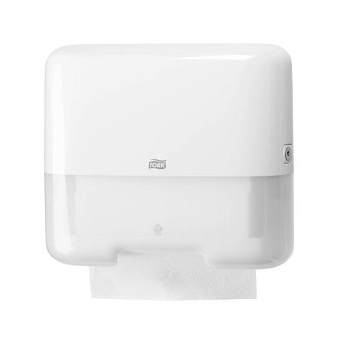 SCA HYGIENE PRODUCTS GMBH Tork Elevation Handtuchspender H3 Mini Kunststoff weiß, 291x332x135mm