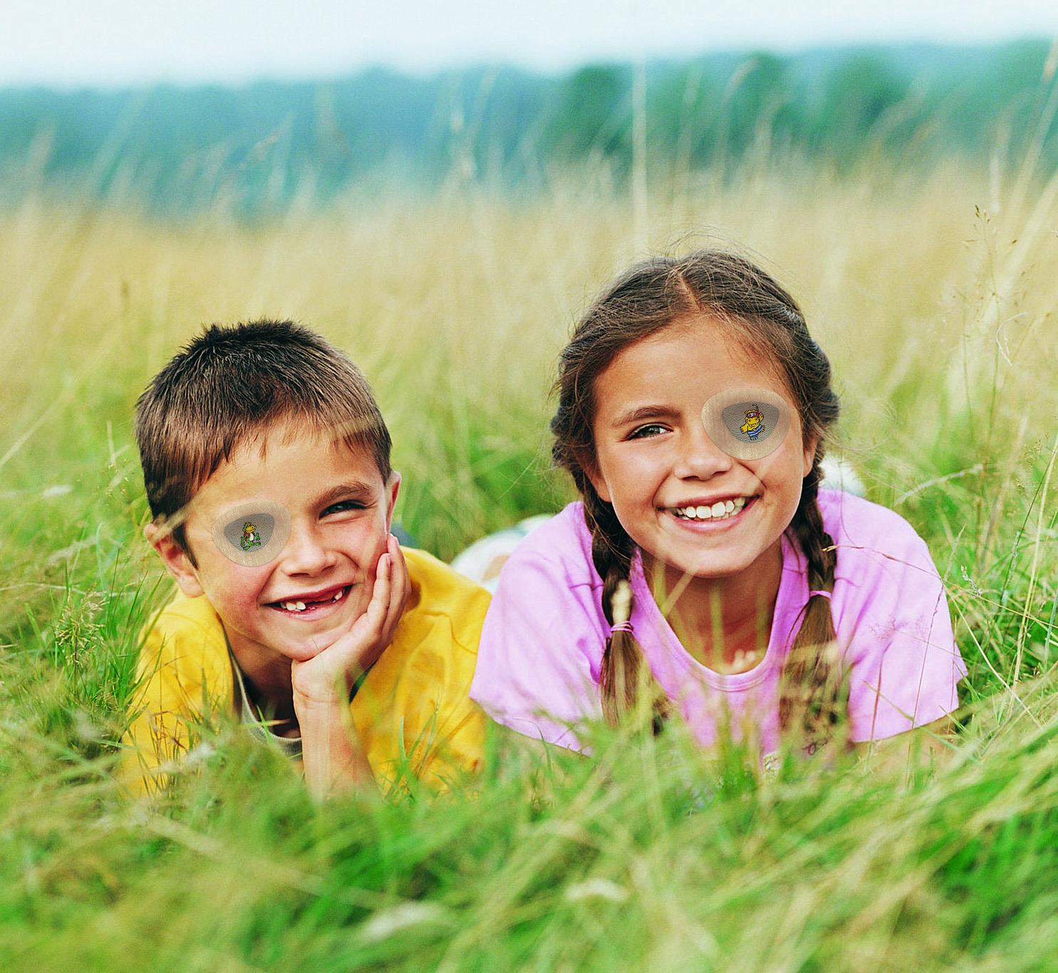 Pro-ophta Junior Maxi Okklusionspflaster 7,0x5,9cm, 5 Stück