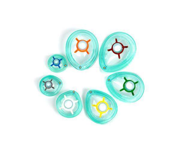 Anästhesie-Maske Gr.4 m. Regulierventil AP 40 f. Erw. mittel, Duft Vanille