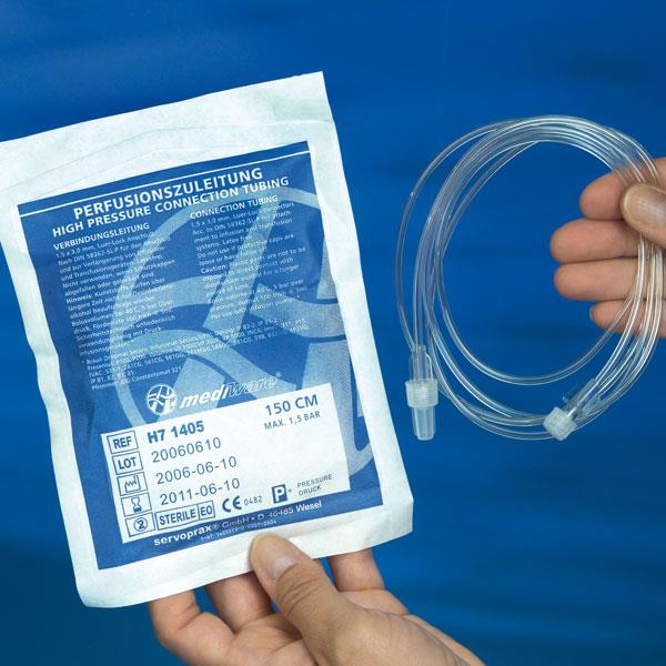 servoprax GmbH Infusions-/Perfusionsleitung 150cm AP 100 Luer-Lok, DIN 58362-SL-P - Bild 2