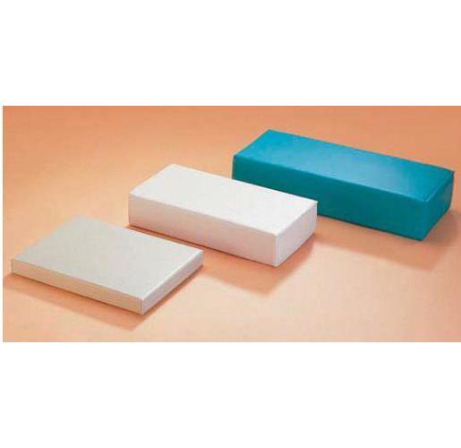 BISANZ Schaumstoffkissen m. Kunstlederbezug 30x20x5cm royalblau