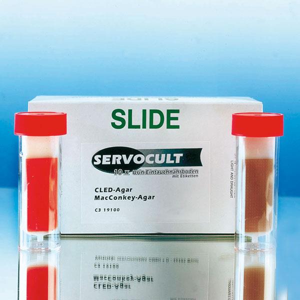 servoprax GmbH Servocult 2-fach Urinnährboden AP 10 CLED-Agar, MacConkey-Agar