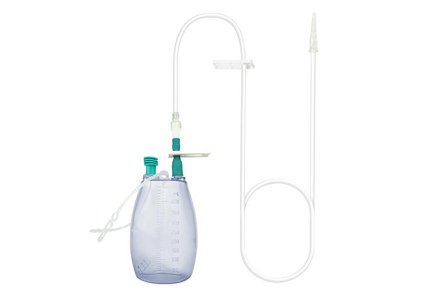 Primed Halberstadt Medizintechnik GmbH Privac 400ml Wunddrainage-System PK 50 OP-System steril, Large-Lock