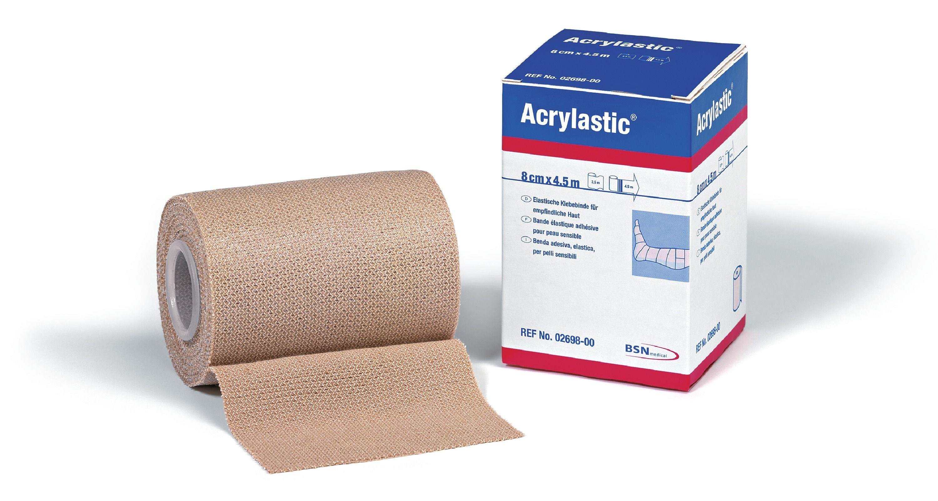Acrylastic 10cm x 2,5m AP 12 elastische Klebebinde