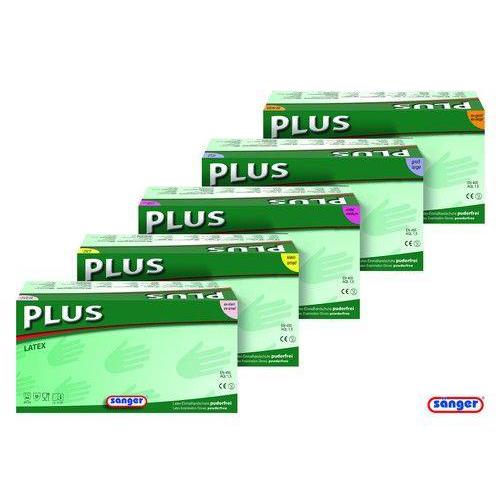 Sänger Prima Plus Latex USH groß AP 100 puderfrei,rauhe Oberfl.,gelb