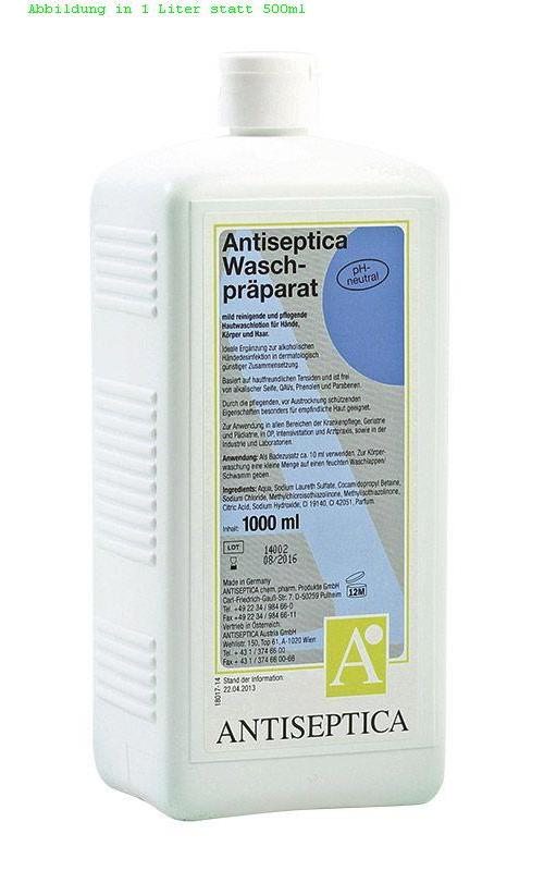 Antiseptica Waschpräparat 500ml Hautwaschlotion